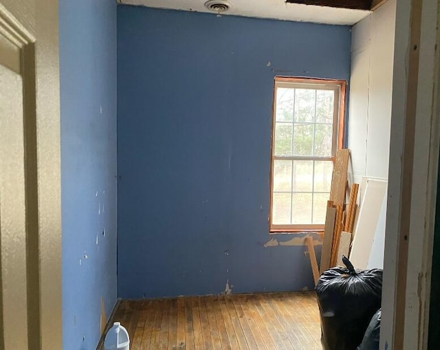 misc room featuring wood-type flooring