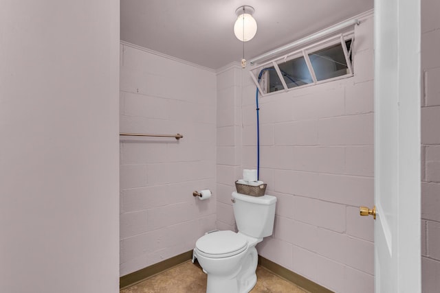 bathroom with toilet