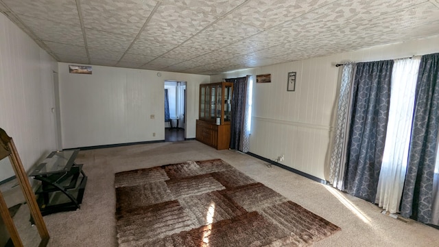 empty room with carpet flooring