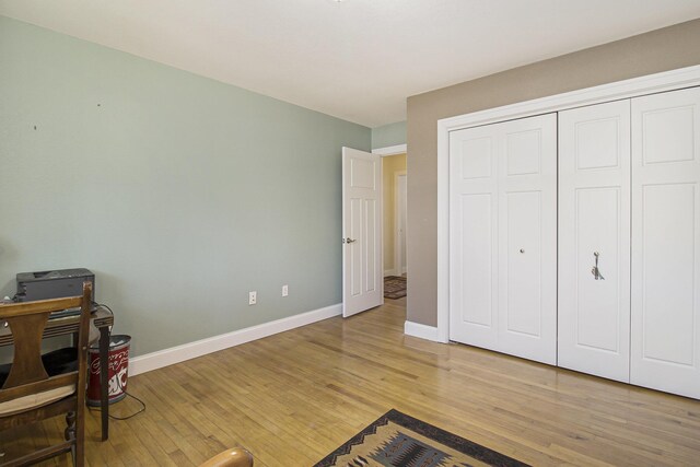 7293 M-116, Ludington, MI 49431 - bedroom featuring light wood-style floors, baseboards, and a closet