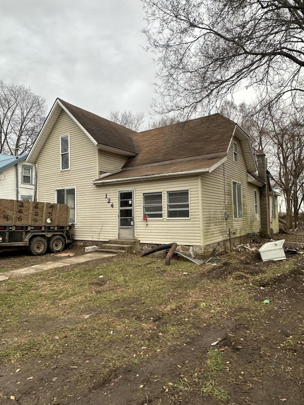 view of rear view of house