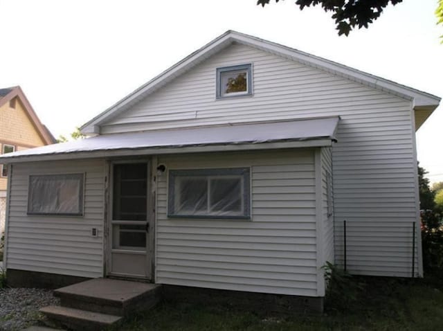 view of rear view of house