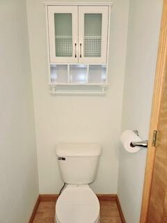 bathroom with toilet