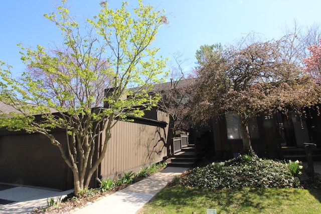 view of side of home