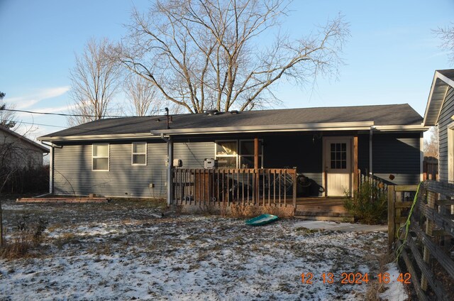 view of back of house