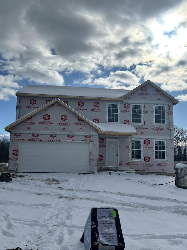 view of property under construction