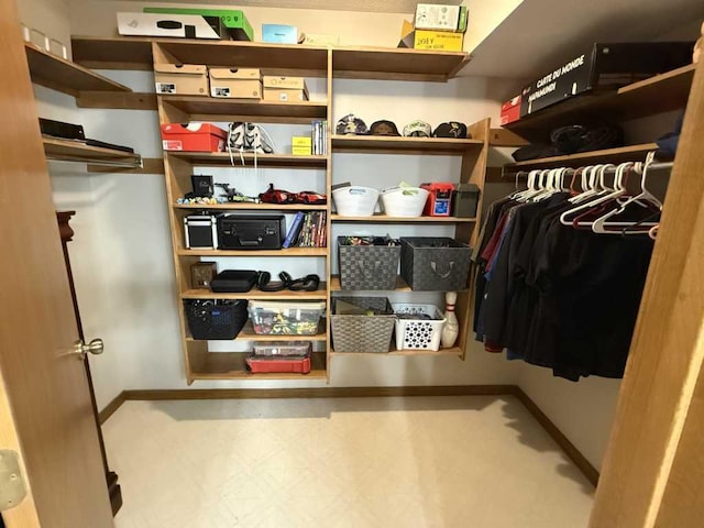 view of spacious closet