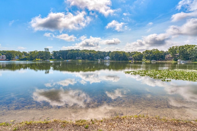 property view of water