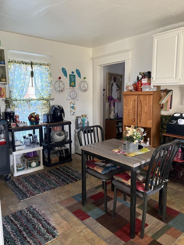 view of dining space