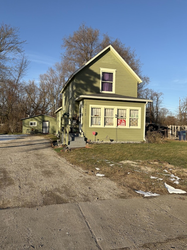 view of front of house