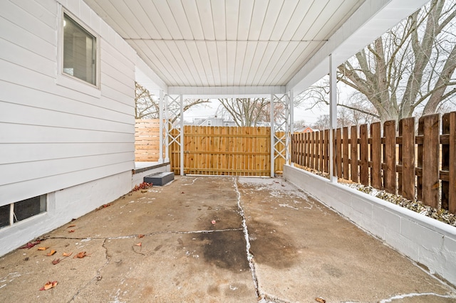 view of patio / terrace