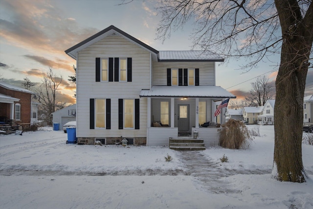 view of front of house