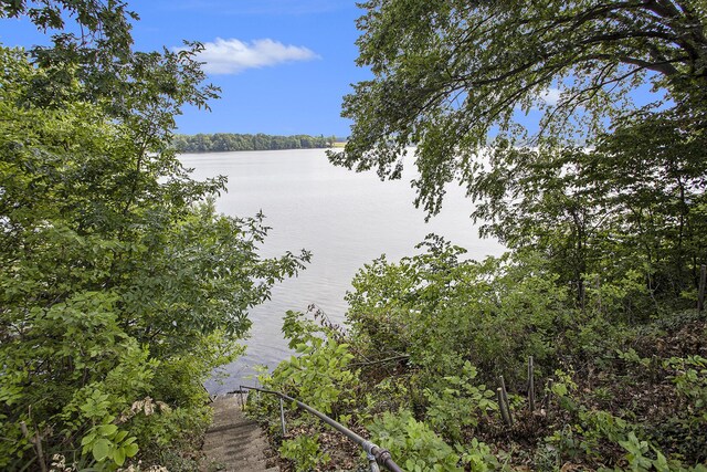 view of water feature