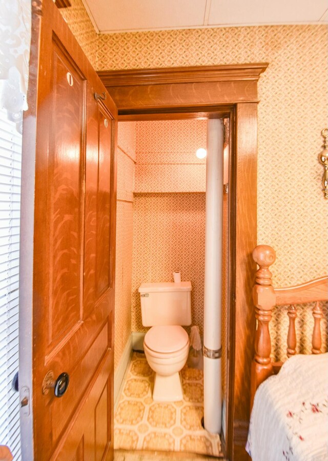 bathroom with toilet