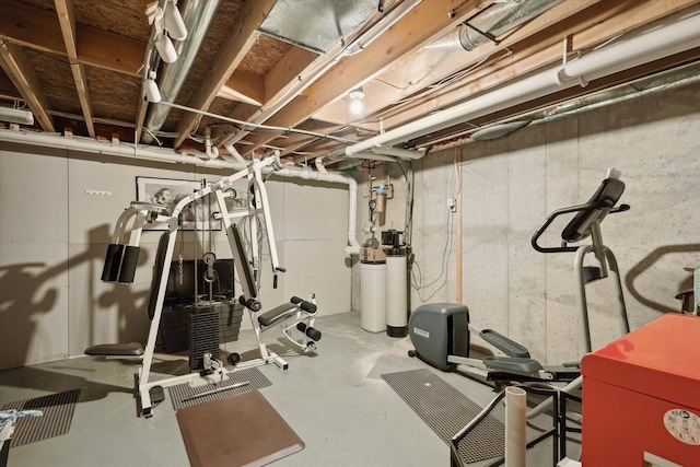 view of workout room