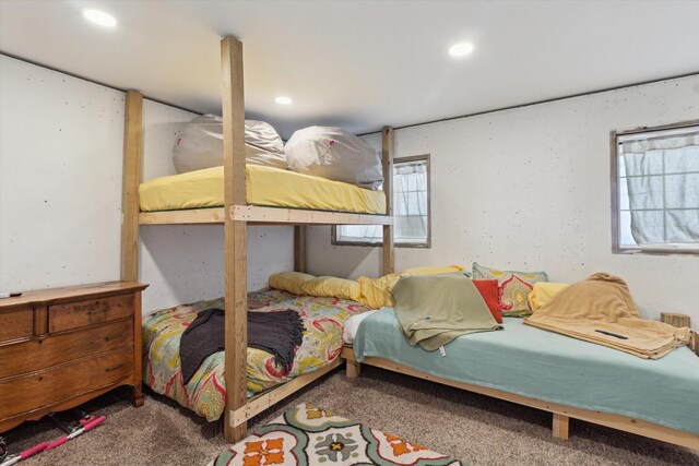 10606 Lake St, Chippewa Lake, MI 49320 - bedroom with carpet flooring and recessed lighting