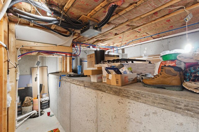 10606 Lake St, Chippewa Lake, MI 49320 - view of unfinished below grade area