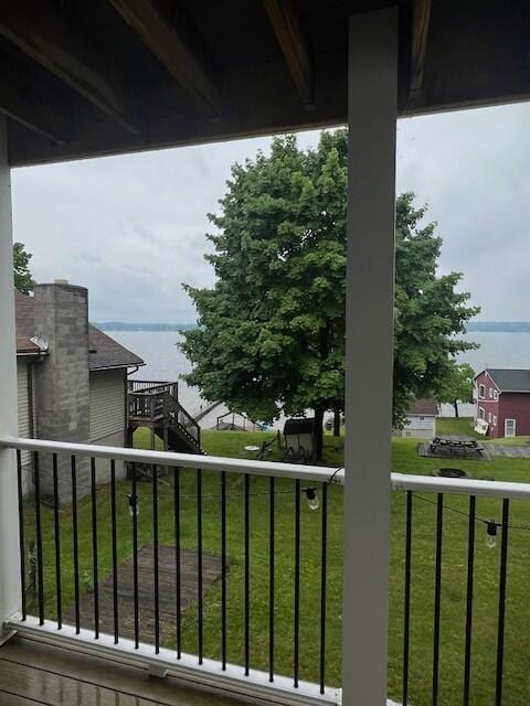10606 Lake St, Chippewa Lake, MI 49320 - view of balcony