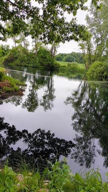 view of water feature