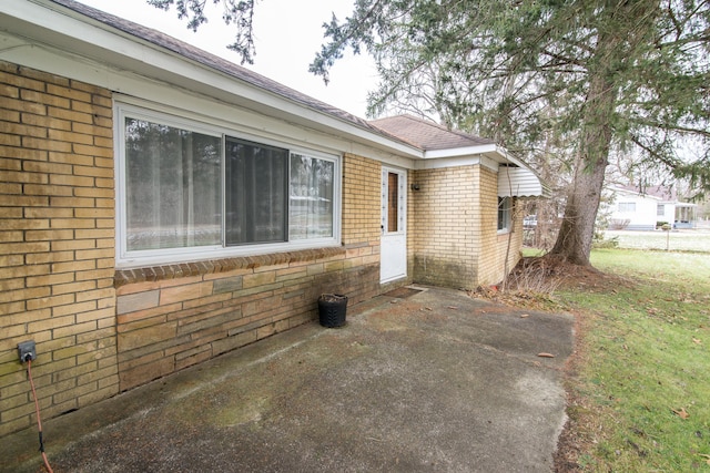 exterior space featuring a patio area