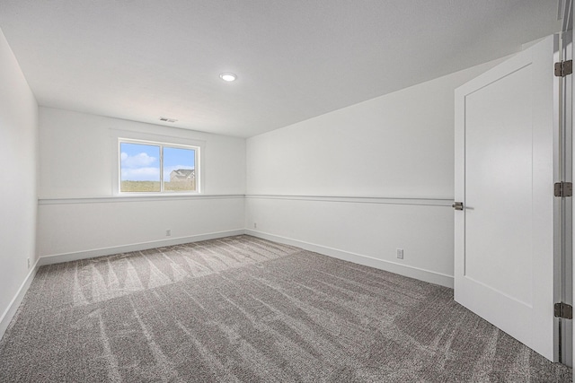 3545 Conrail Dr, Byron Center, MI 49315 - empty room with carpet floors, baseboards, and recessed lighting