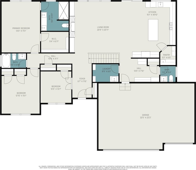 3545 Conrail Dr, Byron Center, MI 49315 - property floor plan