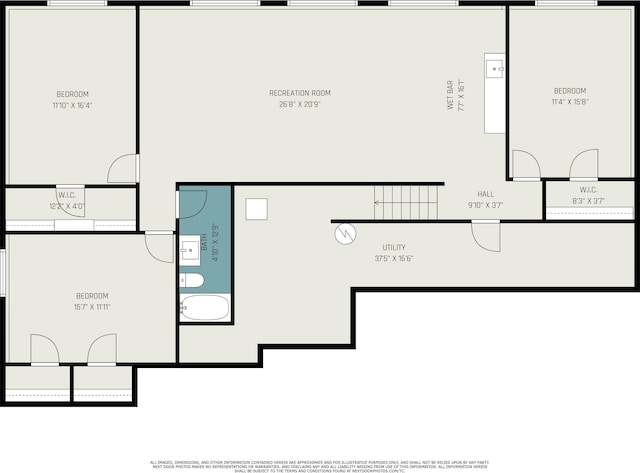 3545 Conrail Dr, Byron Center, MI 49315 - home floor plan