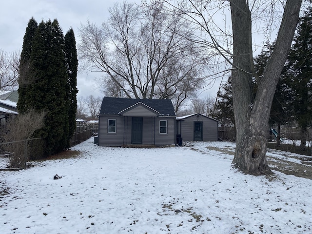 view of front of house