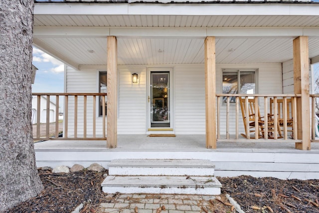 view of property entrance