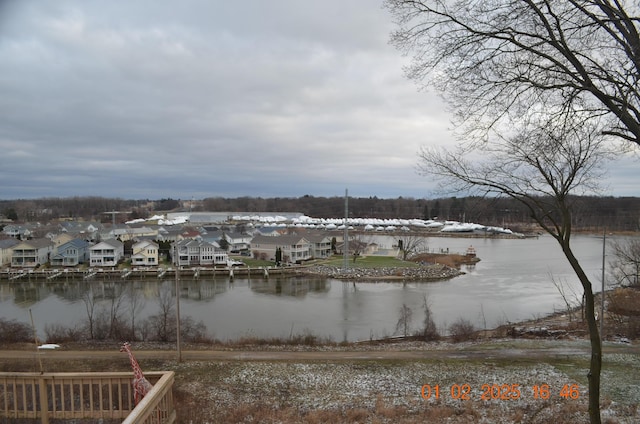 property view of water