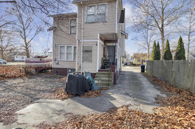 view of rear view of house