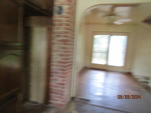 interior space featuring hardwood / wood-style floors