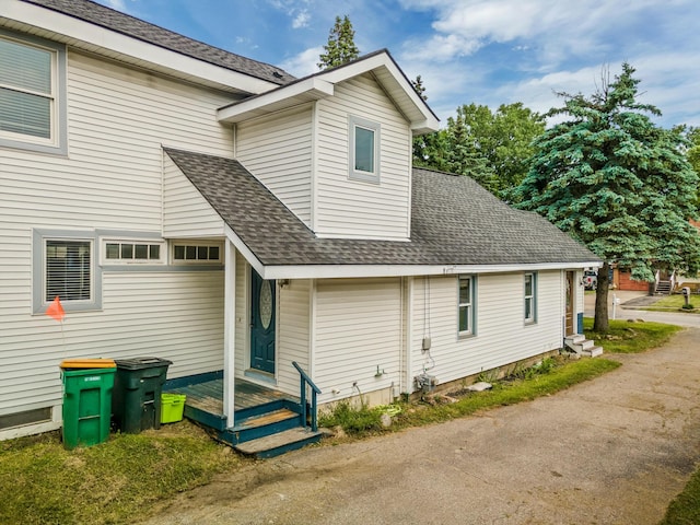 view of back of house