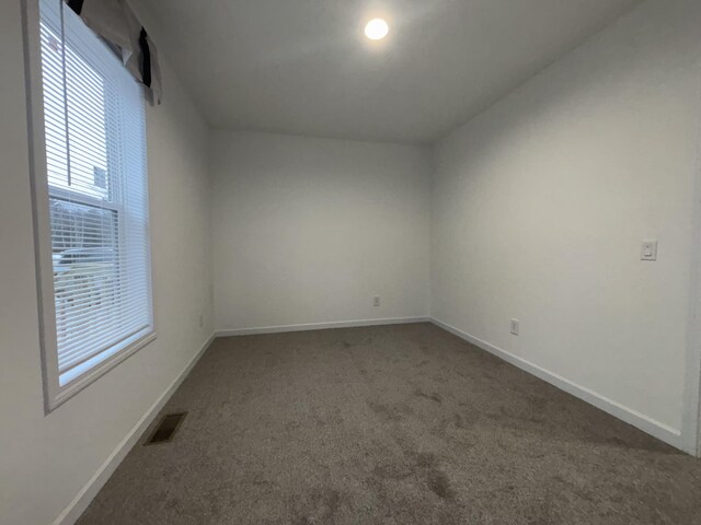 spare room with carpet floors