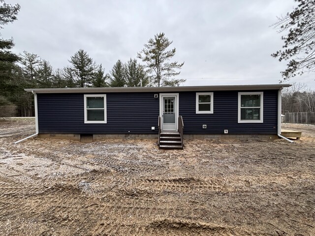 view of manufactured / mobile home