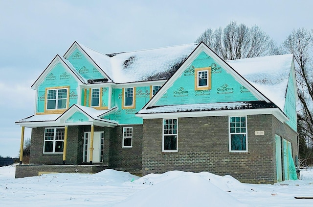 view of front facade