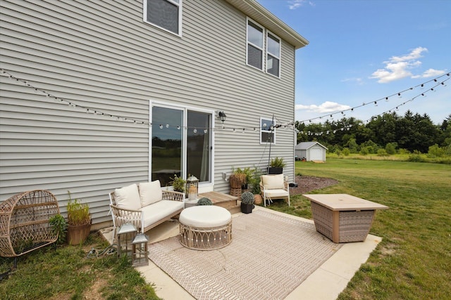 view of patio / terrace with outdoor lounge area