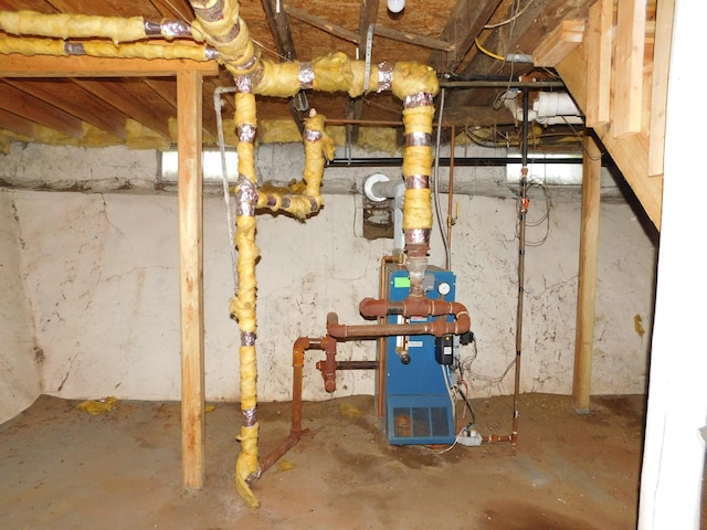 view of utility room