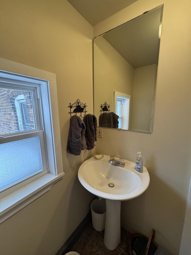 bathroom featuring tile patterned floors