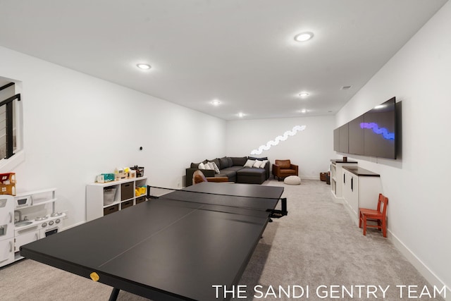 16500 Haven Woods Ct, West Olive, MI 49460 - playroom featuring carpet and recessed lighting