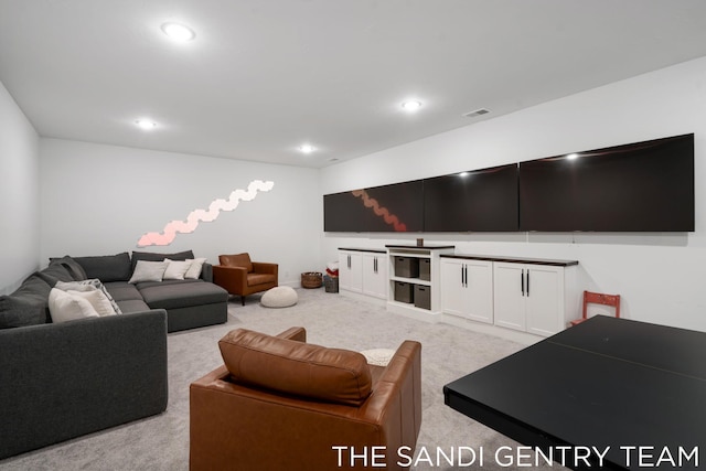 16500 Haven Woods Ct, West Olive, MI 49460 - living room with carpet floors and recessed lighting