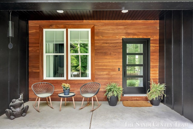 16500 Haven Woods Ct, West Olive, MI 49460 - property entrance featuring covered porch