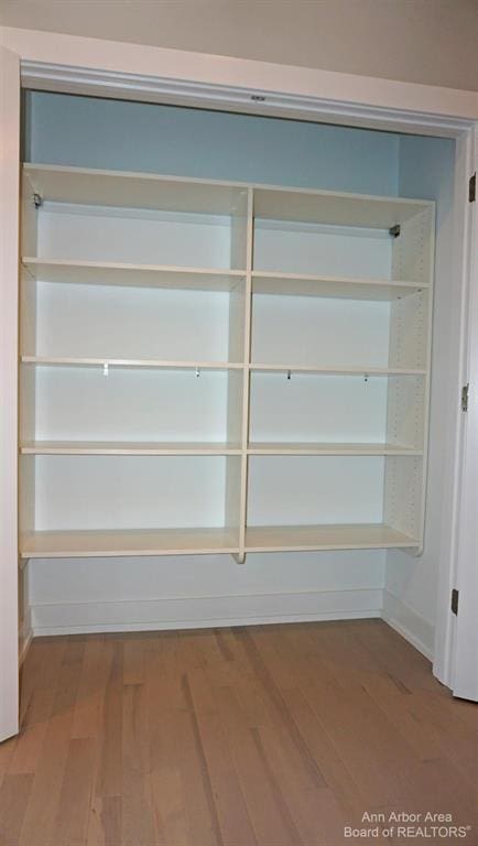 view of closet