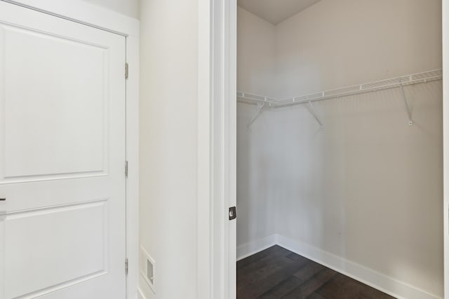 view of closet