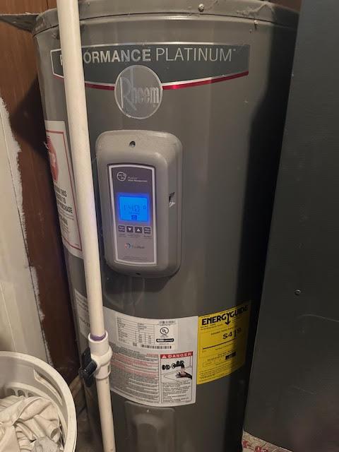 utilities featuring water heater