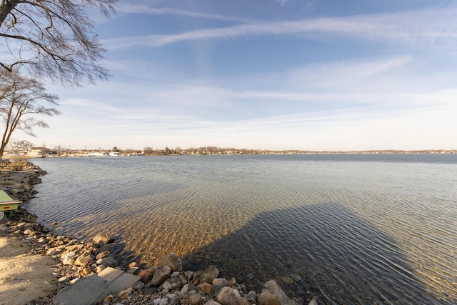 property view of water
