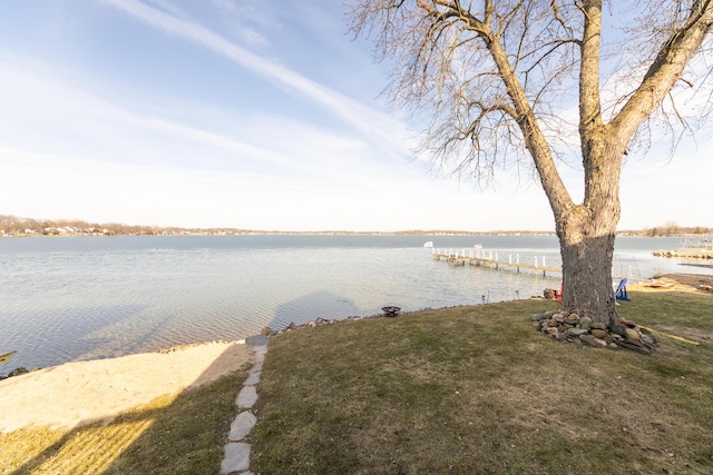 property view of water