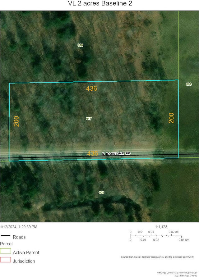 VL E Baseline, White Cloud MI, 49349 land for sale