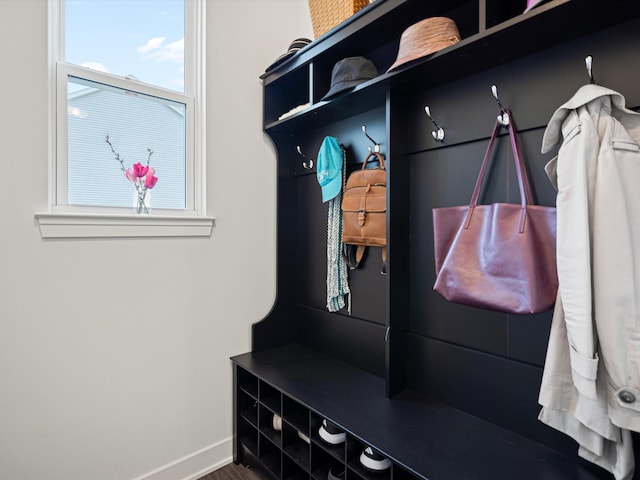 view of mudroom