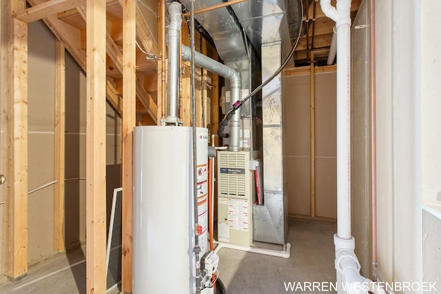 utilities with water heater